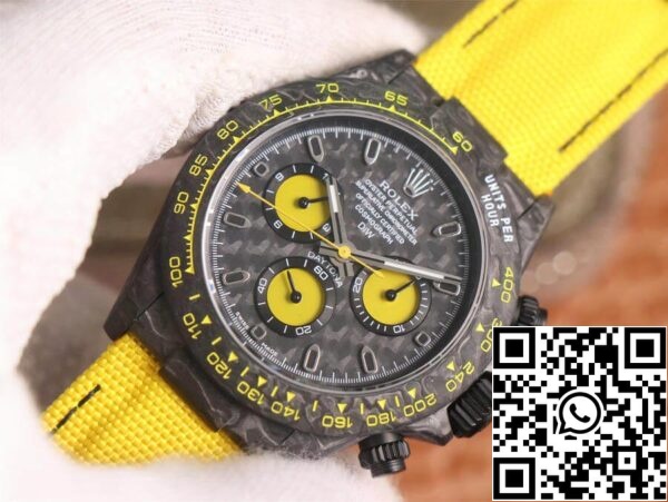 5 16 27f19b4c dbf0 497a a5d7 0474df3978e5 Rolex Daytona Diw Retrofit različica 1: 1 Najboljša izdaja WWF Factory Carbon Fiber Dial