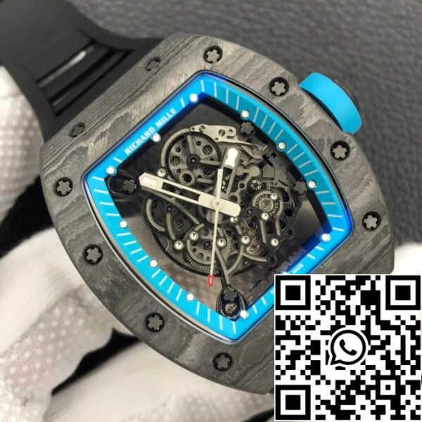 5 16 e8972bd9 4edb 42cf 931c eebff0a6d3a9 Richard Mille RM055 1:1 Best Edition ZF Factory Kolfiberfodral