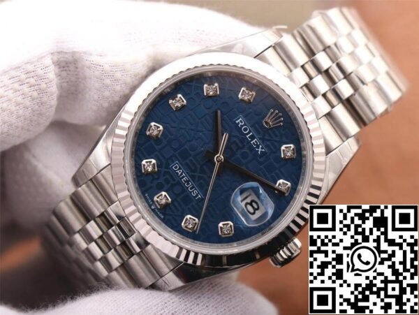 5 175 1630b31e 58d2 4a48 89d1 2a4f6b27859b Rolex Datejust M126234-0011 1:1 Best Edition EW Factory Blue Dial