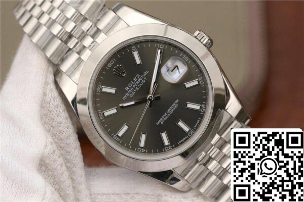 5 177 b61d1daf ed53 4c69 8500 b3fb8b912c5b Rolex Datejust M126300-0008 1:1 Best Edition EW gyári szürke számlapja