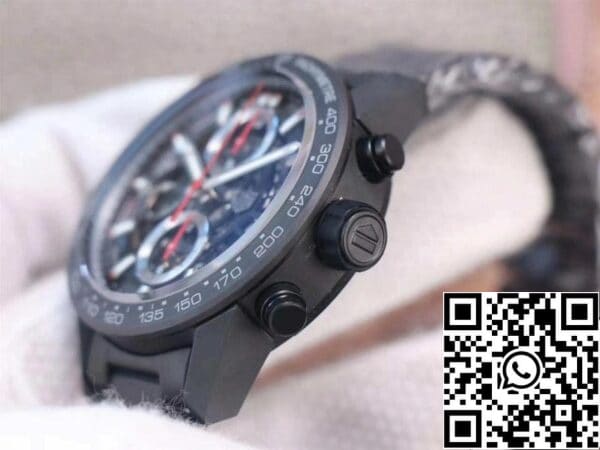 5 180 Tag Heuer Carrera CAR2090.BH0729 1:1 Best Edition XF fabriek zwart keramiek aangepast uurwerk