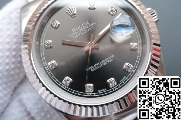 5 183 96786155 7499 4962 89f0 472ec51ca15a Rolex Datejust M126334-0005 1:1 Best Edition EW gyári gyémántokkal díszített számlapja