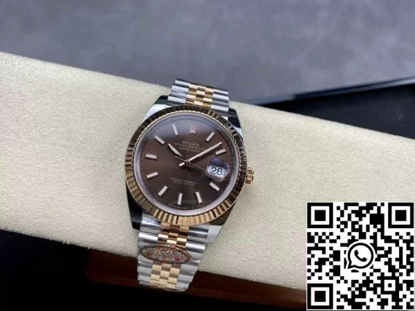 5 18 bb4c340a 3212 492c bdba f24b4bcf3700 Rolex Datejust 41MM M126331-0002 1:1 Best Edition Clean Factory Oro Rosa