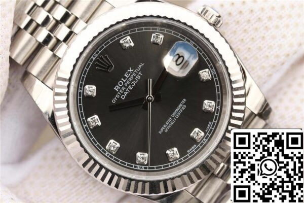 5 190 71e70cc3 fb59 4e7b be10 8e43fb7d3dcd Rolex Datejust M126334-0006 1:1 Best Edition EW Fabrieks Grijze Wijzerplaat