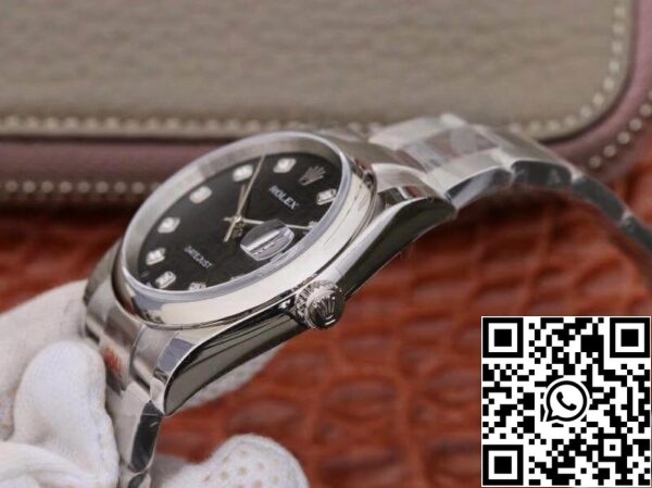 5 190 8a491d51 dedc 4e36 9eee 24506f098a14 Rolex DateJust 116200 DJ Factory 1:1 Best Edition Zwitserse ETA2836 Zwarte Computer Dial