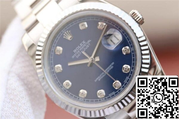 5 191 8b2ed28a 1dfe 439d b99b 524774370ab6 Rolex Datejust M126334-0015 1:1 Best Edition EW Factory Esfera azul