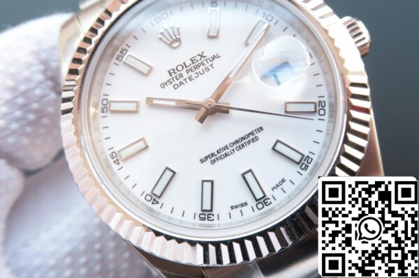 5 192 1078c7c5 79a4 449b 94c1 4b893630a6f6 Rolex Datejust M126334-0009 1:1 Best Edition EW Factory Quadrante Bianco