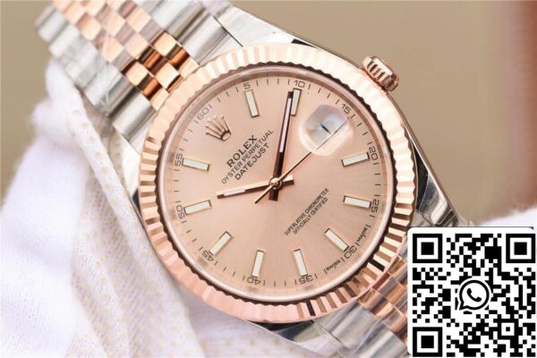 5 193 1377ac5a 4b71 4f23 96d6 326bc5fc8822 Rolex Datejust M126331-0010 1:1 Najboljša izdaja EW Factory Rose Gold