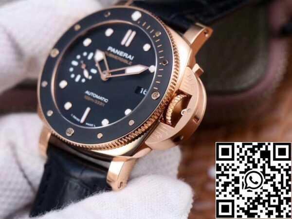 5 199 ca901619 57df 4d61 9845 7792368ee642 Panerai Submersible PAM00974 1:1 Best Edition VS Factory Rose Gold Schweizer Uhrwerk