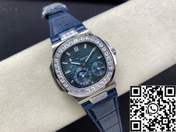 5 19 430cf31a 3e22 4bb9 b592 e5c26649c229 Patek Philippe Nautilus 5724G-001 1:1 Best Edition GR Factory Kék szíj