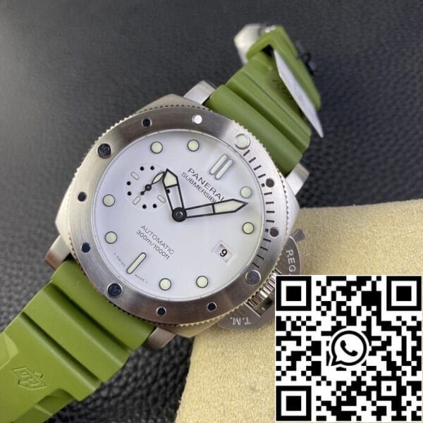 5 19 b3a18726 a4a5 498f 9e6c f72c168ee5da SBF Panerai Submersible PAM01226 1:1 Best Edition VS Factory White Dial