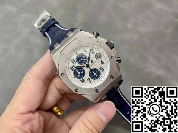 5 1 5fbd1a3a 0d79 4e1f b709 b2a9b4dfb5a5 Audemars Piguet Royal Oak Offshore 26170ST.OO.D305CR.01 1:1 Best Edition APF Factory White Dial