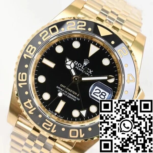 5 1 95cdc865 60c2 4948 903e 8a11d4d86a91 Rolex GMT Master II M126718grnr-0001 1:1 Best Edition EW Factory Black Dial