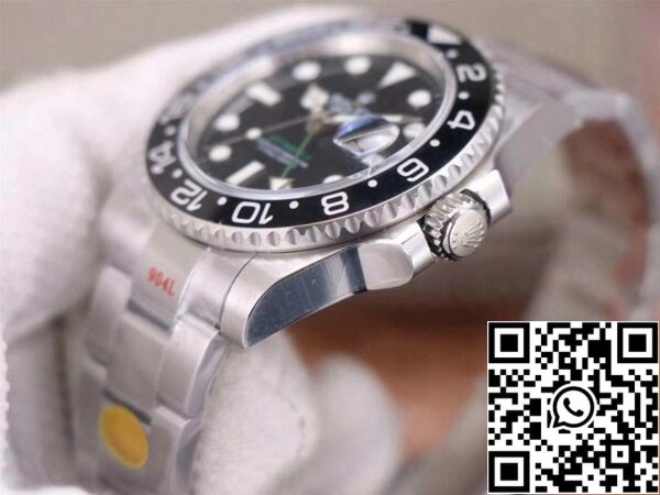 5 1 f04410e3 8730 45d2 b96d 4cd408fc51a4 Rolex GMT Master II 116710LN-78200 1:1 Най-добро издание Noob Factory V11 Black Dial Swiss ETA3186