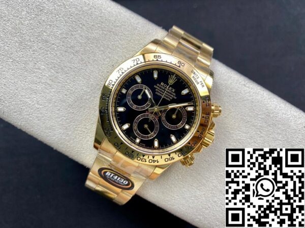 5 1j8 Rolex Daytona M116508-0004 1:1 Beste Editie BT Fabriek Geelgoud