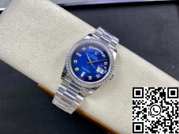 5 2 Rolex Day Date M128396TBR-0008 36MM 1:1 Best Edition GM Factory Diamond Lünette