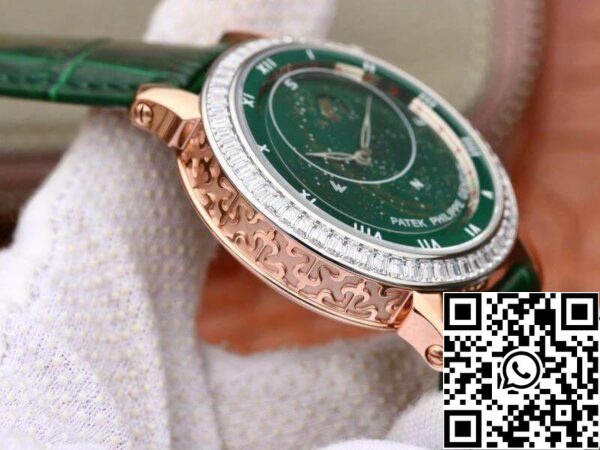 5 208 Patek Philippe Grand Complications 5102PR TW fabrică 1:1 Cea mai bună ediție elvețiană ETA240 Culoare verde