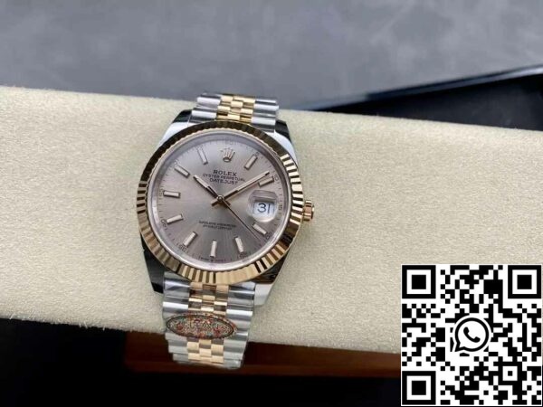 5 20 42d1103f 207a 4376 97d8 a197c1f65b09 Rolex Datejust 41MM M126331-0010 1:1 Best Edition Clean Factory Rose Gold