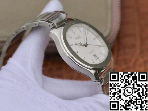 5 227 673257f1 f2d2 4370 8bc5 20bef2fc800f Piaget Polo' S G0A41001 от неръждаема стомана 42mm MKS Factory 1:1 Най-доброто издание Swiss ETA1110 White Textured Dial