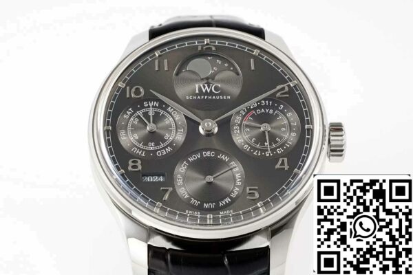 5 22 5 22 070c9ee1 7e95 4510 81e7 9a35b4eff54a IWC التقويم البرتغالي الدائم IW503301 1:1 أفضل إصدار APS مصنع مينا رمادي