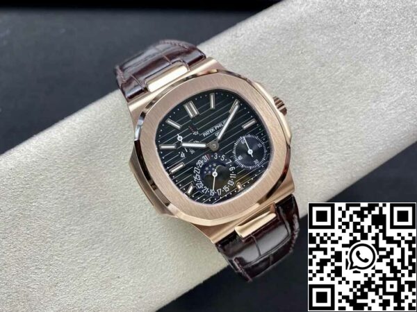 5 22 de86e64d 3e01 4c7a 9fd3 57875203be0f Patek Philippe Nautilus 5712 1:1 Best Edition GR Factory Leather Strap