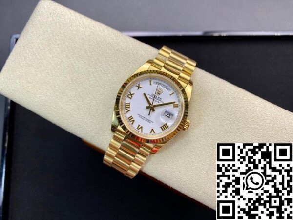 5 232 Rolex Day Date M128238 1:1 Най-добро издание EW Фабрика Римска скала Швейцарска ETA3255