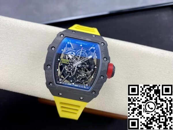 5 23 14e8fad0 adac 4e83 8f17 32c678912111 Richard Mille RM35-02 1:1 Best Edition T+ Factory NTPT Kolfiber Gul Rem