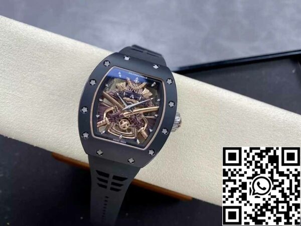 5 23 bc3a080e f052 4104 8089 615e03cf1b29 Richard Mille RM47 1:1 Beste Editie YS Fabrieks Tourbillon Skelet Wijzerplaat