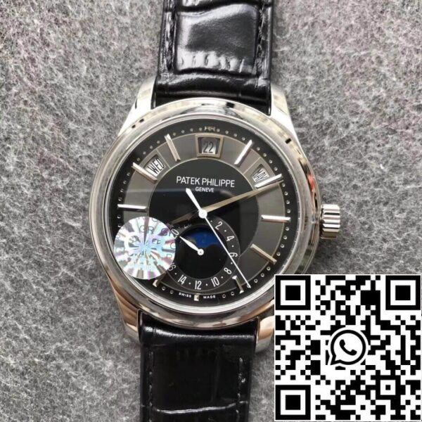 5 25 c8db54af 0db4 4b3a a928 f6a28efa7eb8 Patek Philippe Complications 5205G-010 1:1 Best Edition GR Factory Mörkgrå urtavla