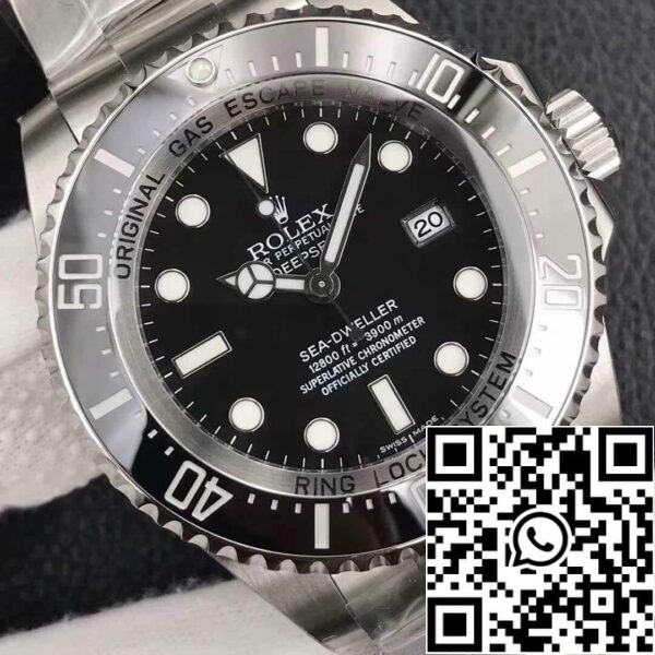 5 25 d8a00da6 268d 4c8e a18f 3d7551ee5f1d Rolex Sea Dweller 116660-98210 1:1 Best Edition AR Factory fekete számlap