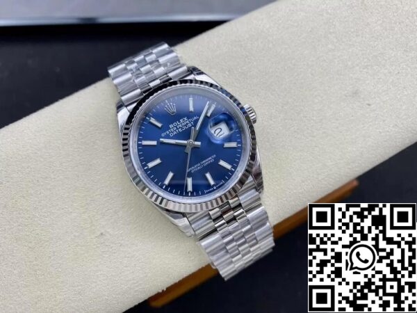 5 26 Rolex Datejust M126234-0017 36MM 1:1 Best Edition VS Factory Quadrante blu