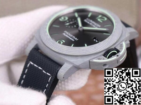 5 26 8676bd24 010a 46e0 ac4c 07650fcace37 Panerai Luminor PAM01119 1:1 Best Edition VS Factory Carbon Fiber Swiss P9010