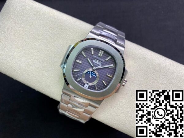 5 28 cd416685 8230 436b b93f 9bb469856ae3 Patek Philippe Nautilus 5726/1A-001 1:1 Best Edition PPF Factory Grey Dial