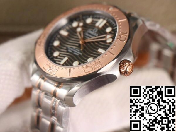 5 2 041f4736 9f81 4ca7 b79d 57948ffd2c36 Omega Seamaster Diver 300M 210.60.42.20.99.001 1:1 Best Edition OM Factory Titanio Metallo