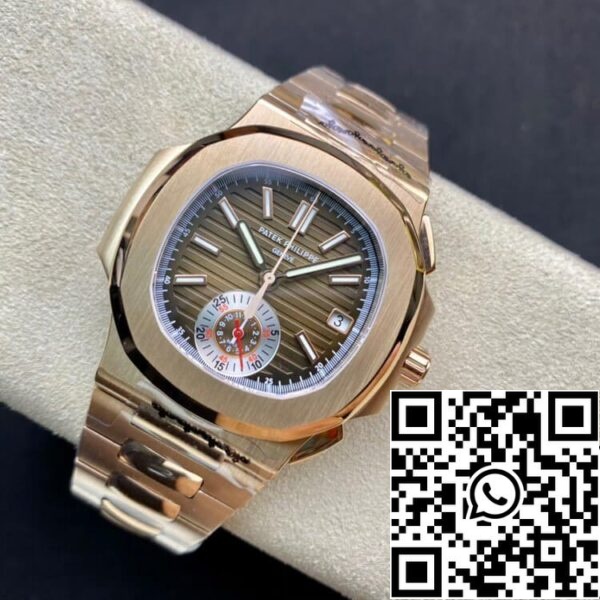 5 2 6044efbe 93ed 4f98 84db 49b5e31aaf61 Patek Philippe Nautilus 5980-1R 1:1 Best Edition 3K Factory V2 Rose Gold