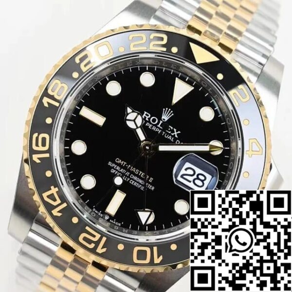 5 2 6c6048de 573f 4e72 ab57 3462011f05e3 Rolex GMT Master II M126713grnr-0001 1:1 Best Edition EW Factory Quadrante Nero