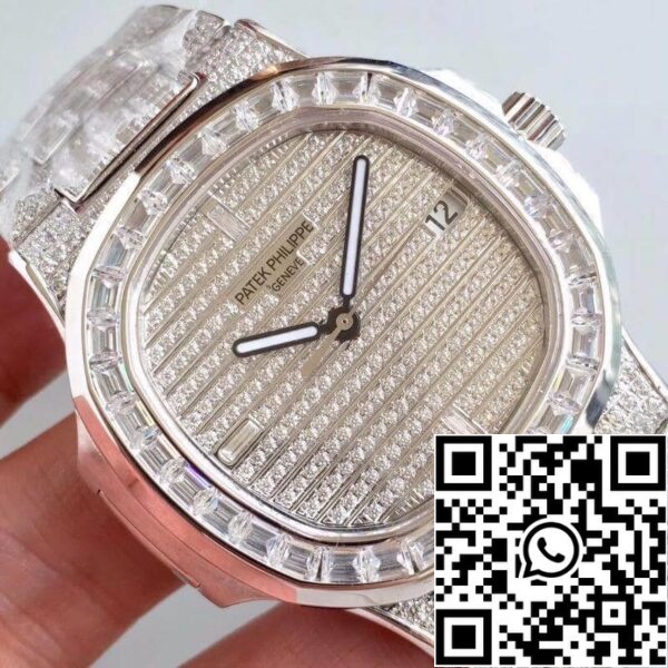 5 300 Patek Philippe Nautilus Jumbo 5719/1G-001 1:1 Najboljša izdaja švicarski ETA324