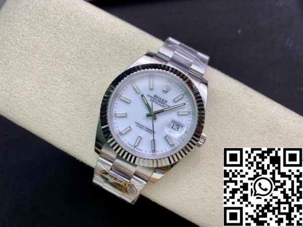 5 30 16981c11 5c6e 4c7f ad0e 198c5d1291df Rolex Datejust M126334-0009 41mm Oyster Strap Clean Factory White Dial