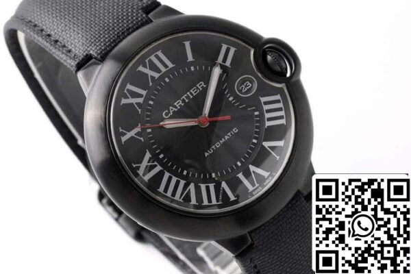 5 30 5f62d4f1 12a7 4bc4 bebf 95ba868f9abe Реплика Ballon Bleu De Cartier 42MM WSBB0015 Най-доброто издание AF Factory Black Dial