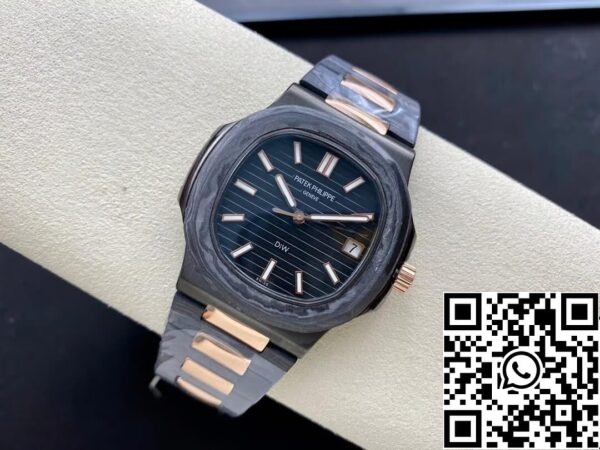 5 30 b4e94ff7 fef0 4eeb 985d 45e29807a300 Patek Philippe Nautilus 5711 DiW 1:1 Best Edition Cassa in fibra di carbonio