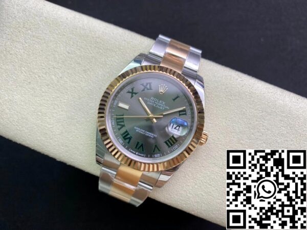 5 31 d187279c 4fe3 4190 8279 887afc5c7c91 Rolex Datejust M126333-0019 1:1 Best Edition EW Factory Slate szürke számlapja