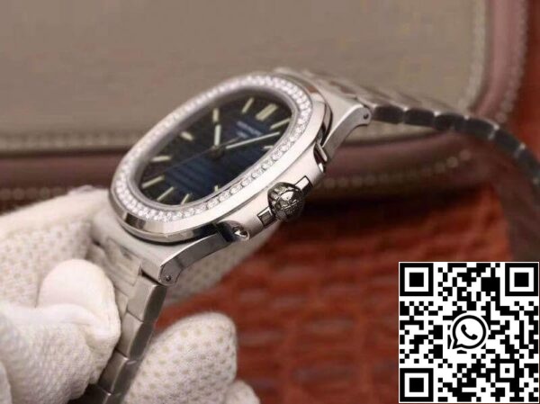 5 324 Patek Philippe Nautilus 5711 PF Factory 1:1 Най-доброто издание на швейцарската ETA324 Blue Dial