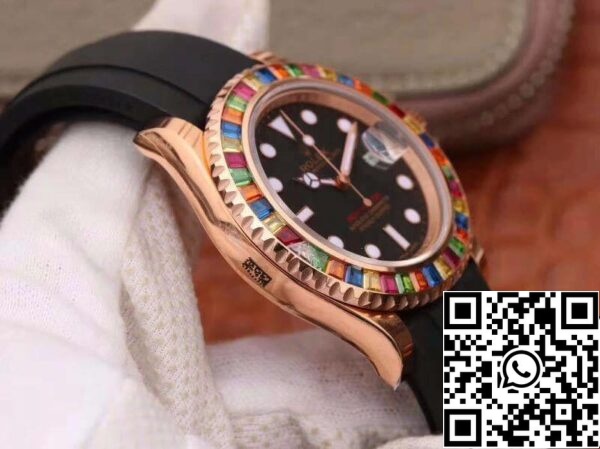 5 32 0a7bb7e3 db74 47a3 99f7 c53a99f303f8 Rolex Yacht-Master 116695 Noob Factory 1:1 Best Edition Swiss ETA2824 Quadrante Nero