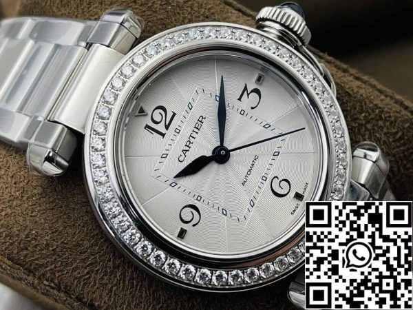 5 33 1e810d9f f5bc 41e5 b7a5 fe4e0f01ab53 Cartier Pasha 35MM 1:1 Best Edition BV Factory Lunetta di diamanti