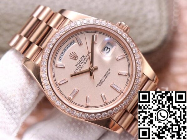 5 37 76c73400 bb27 4237 a861 b43a641d18a3 Rolex Day Date M228345RBR-0007 1:1 Best Edition EW Factory rózsa arany