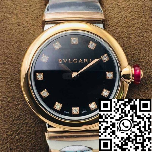 5 37 a6605cc3 1eac 4645 b585 5e358038a438 Bvlgari LVCEA 1:1 Best Edition BV Factory Rose Gold Black Dial