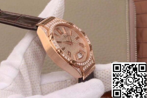 5 398 Piaget Polo MKS Factory 1:1 Best Edition Swiss ETA9015 to 800P 18K Plaqué or rose