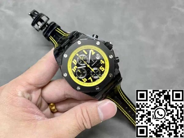 5 3 2ba81654 9dd1 4755 90fa 6639a2c1fcb2 Audemars Piguet Royal Oak Offshore 26176FO.OO.D101CR.02 1:1 Best Edition APF Factory fekete számlap