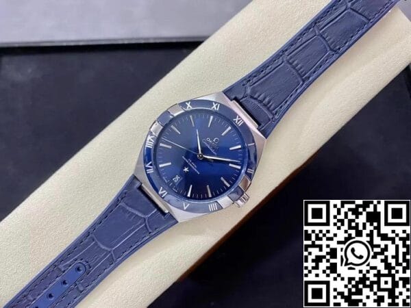 5 3 7bf1e799 4c5f 4b25 baee 3afb070923e1 SBF Omega Constellation 131.33.41.21.03.001 1:1 Best Edition VS Factory Blue Dial