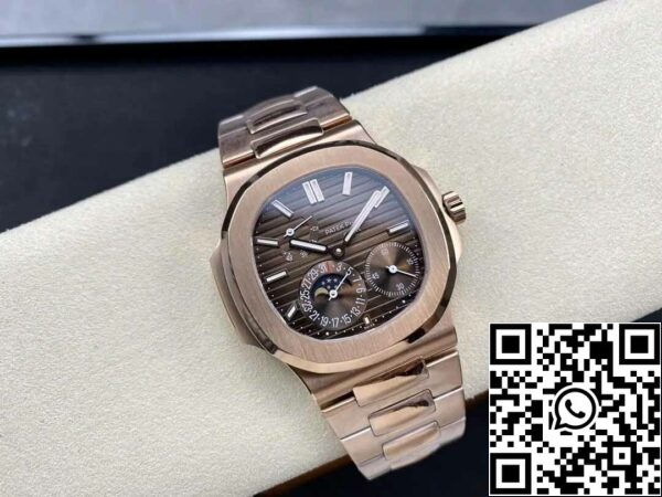 5 40 10fdeb80 d83f 48b1 8521 6dbc112db6d5 Patek Philippe Nautilus 5712/1R-001 1:1 Najlepsza edycja GR Factory Różowe złoto